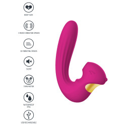 Xocoon Stimulateur de clitoris et point G Celestial 15cm Violet